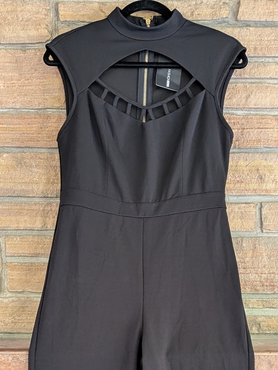 Fashion Nova Pants - Fashion Nova Black 'Art of Persuasion' Jumpsuit
